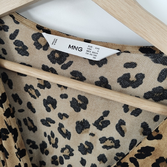 MNG | cheeta print dress - Picture 3 of 6